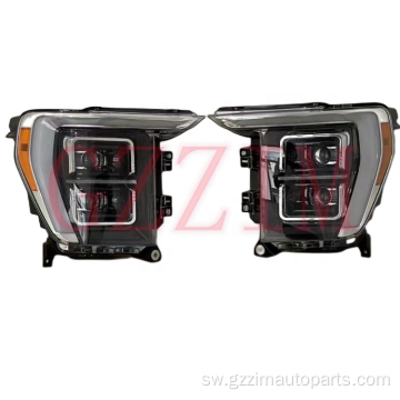 F150 2021 Headlamp ya taa ya mbele